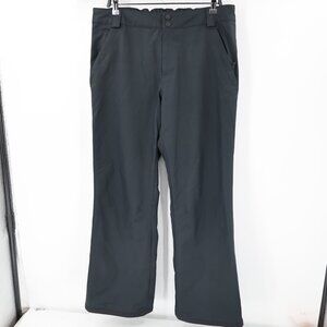 Obermeyer Keystone Shell Pants Men Large Black Waterproof Outdoor Ski snowboard